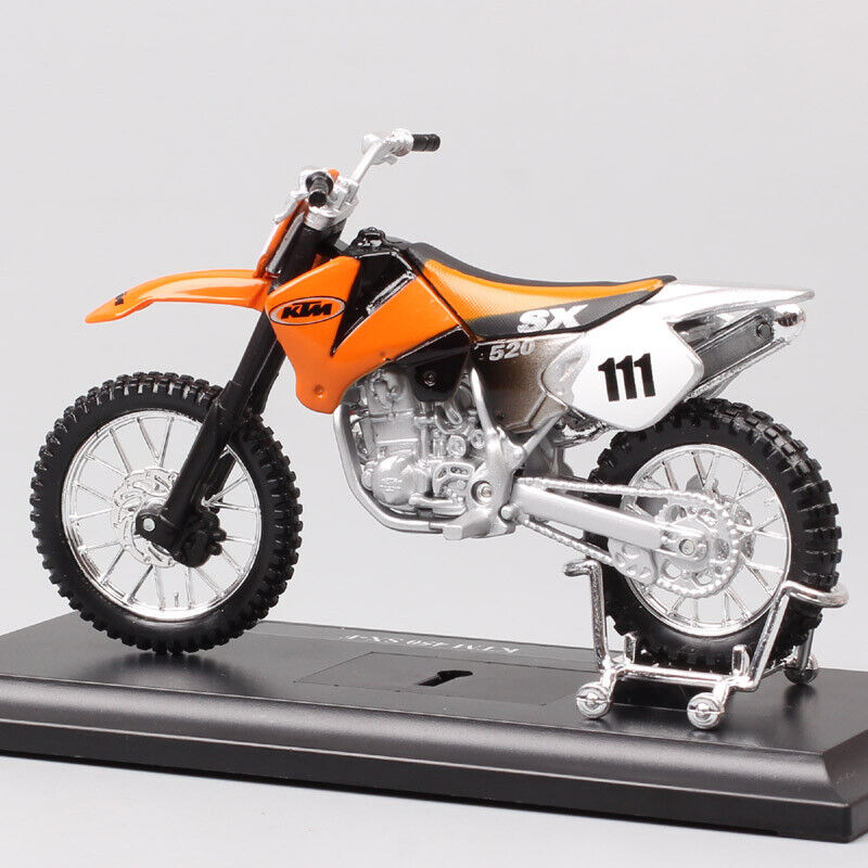 1/18 Maisto KTM 520 SX dirt Motorcycle model bike Motocross Diecasts Toy