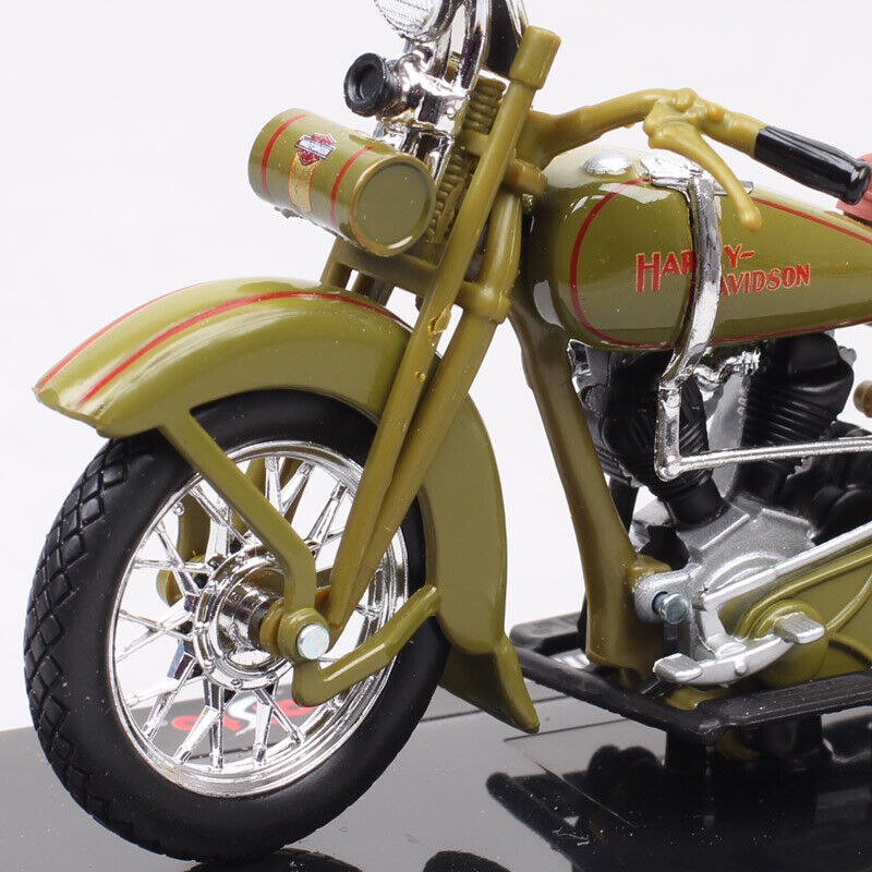 1/18 Scale Maisto 1928 Harley Davidson JDH Twin Cam Diecast Toy Motorcycle Model