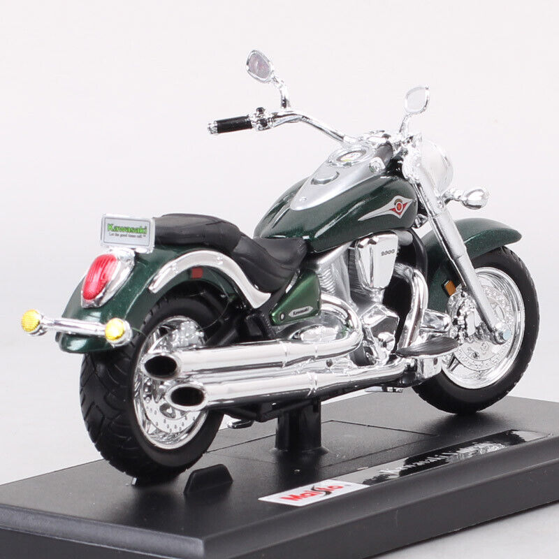 1/18 Maisto Kawasaki Vulcan 2000 Classic Cruiser Bike Diecast Motorcycle Model