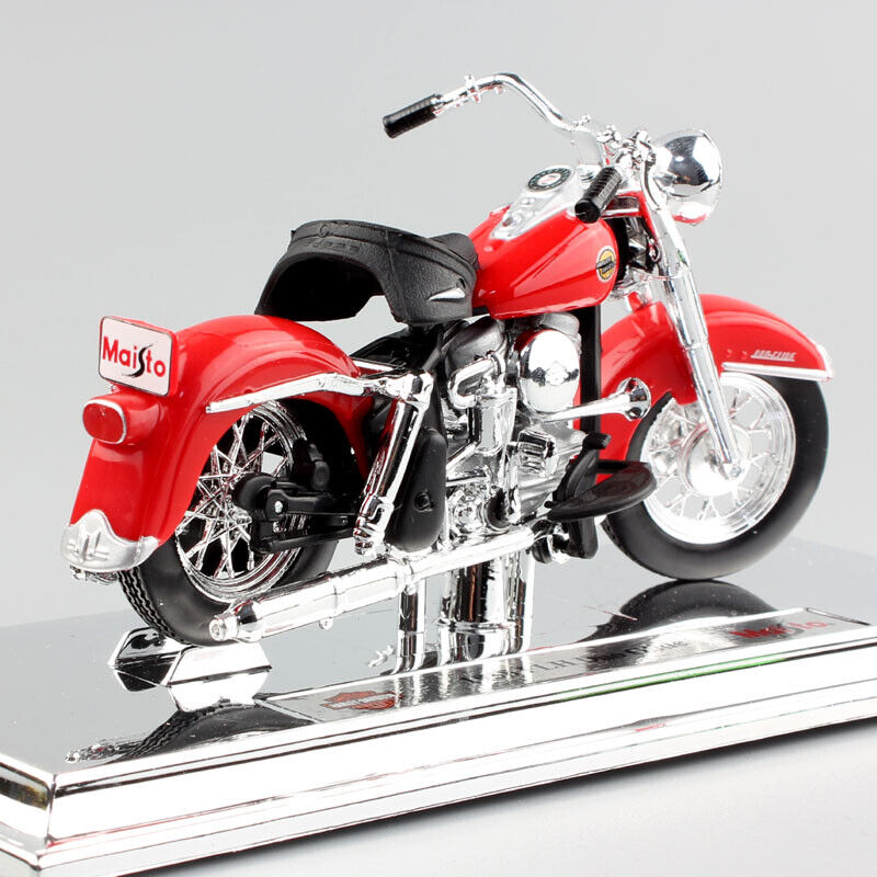 1/18 Maisto 1958 Harley FLH Duo Glide bike Panhead Diecast Model Motorcycle