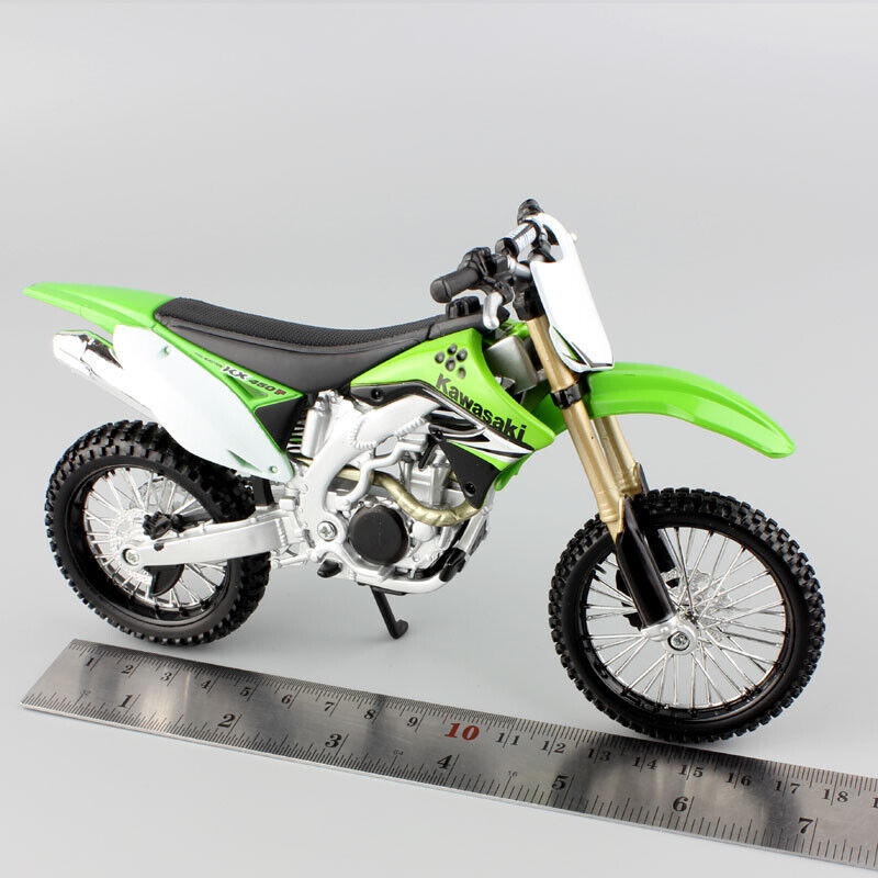 Maisto Assembly 1/12 Kawasaki KX450F dirt motocross Motorcycle model DIY bike