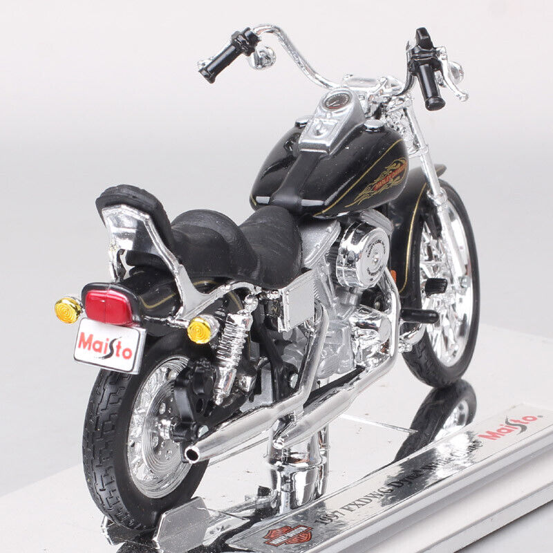 1/18 Maisto 1997 Harley Davidson FXDWG Dyna Wide Glide Model Motorcycle