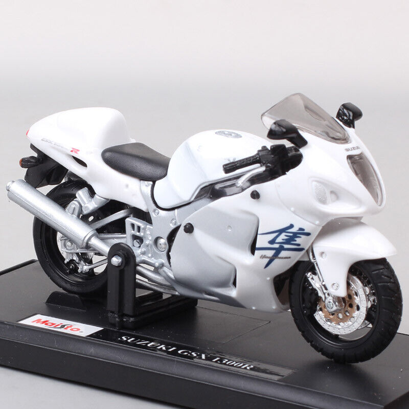 1/18 Scale Maisto Suzuki GSX 1300R Hayabusa Diecast Model Motorcycle