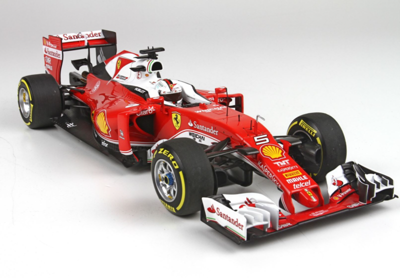 BBR 1/18 FERRARI F1 SF16-H SCUDERIA FERRARI AUSTRALIAN GP 2016 VETTEL