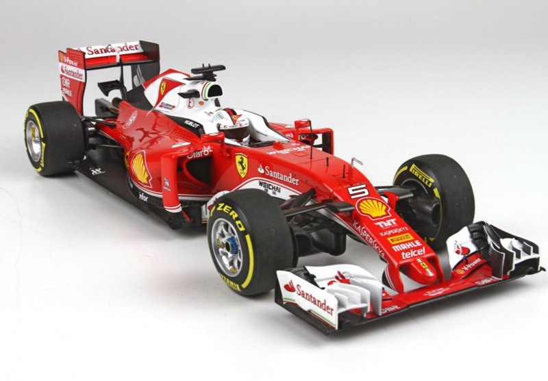BBR 1/18 FERRARI F1 SF16-H SCUDERIA FERRARI AUSTRALIAN GP 2016 VETTEL 1/18 Scale New!
