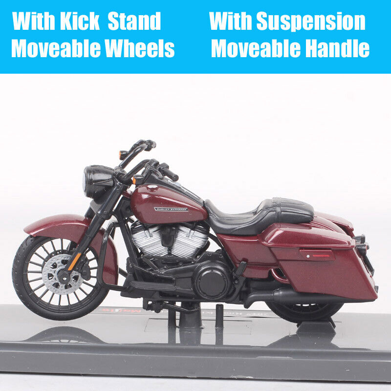 1/18 Maisto 2017 HD Harley Road King Special motorcycle Model