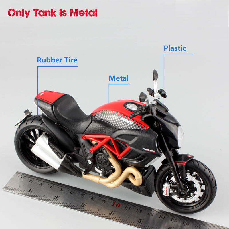1/12 scale Maisto Ducati Diavel street bike diecast motorcycle Cruiser model toy