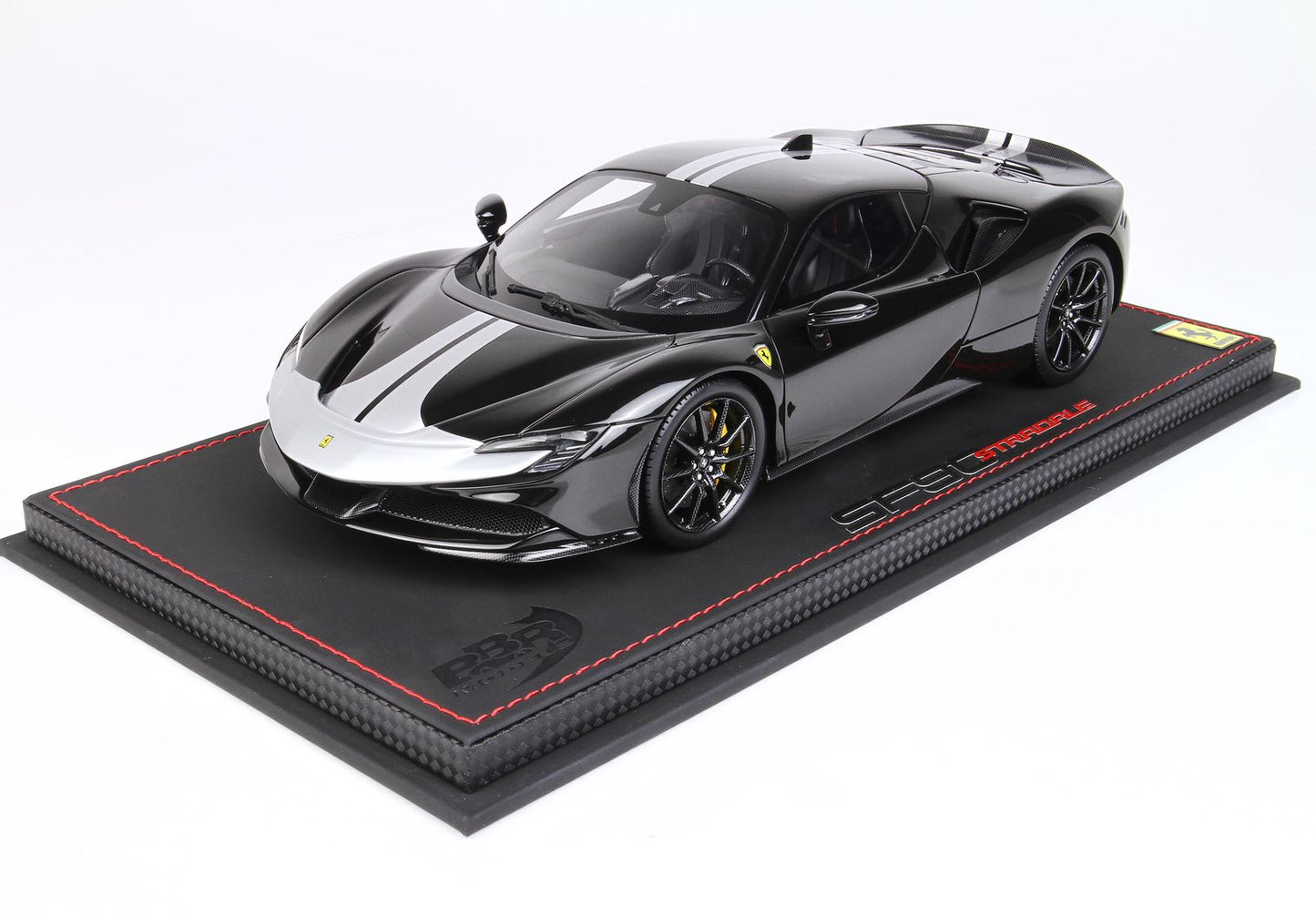 BBR 1/18 Ferrari SF90 Stradale Pack Fiorano New Black Daytona Limited 35 Pieces