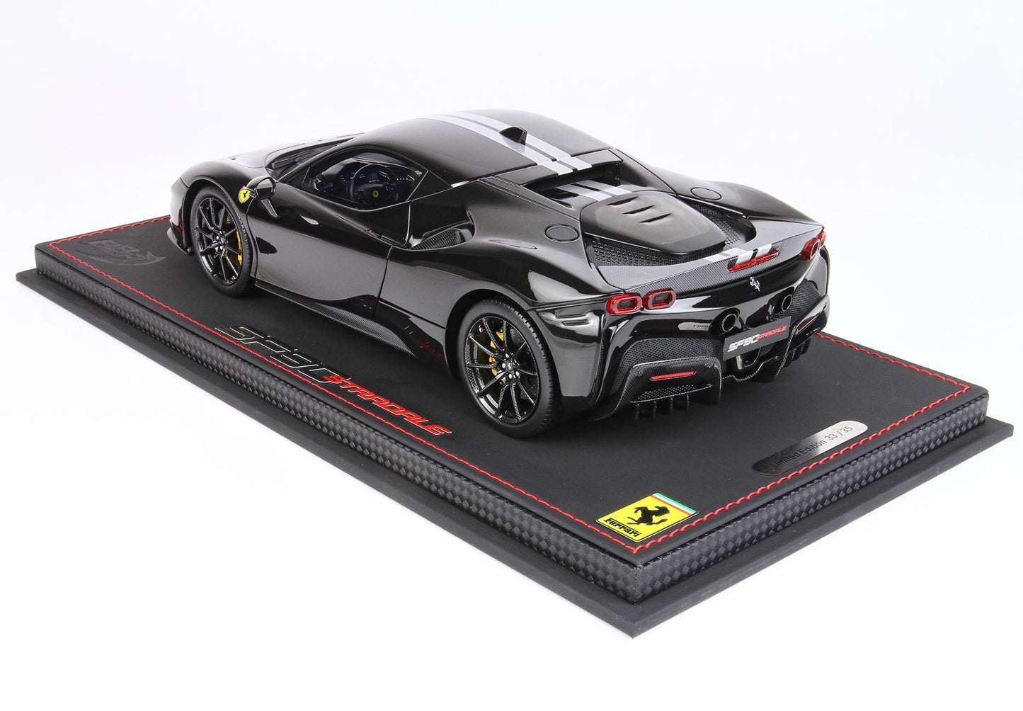 BBR 1/18 Ferrari SF90 Stradale Pack Fiorano New Black Daytona Limited 35 Pieces