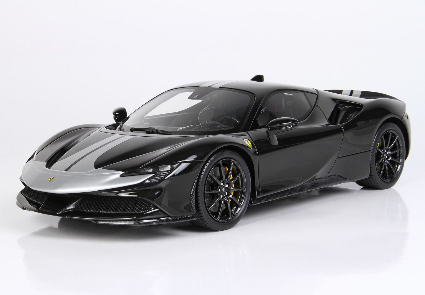 BBR 1/18 Ferrari SF90 Stradale Pack Fiorano New Black Daytona Limited 35 Pieces