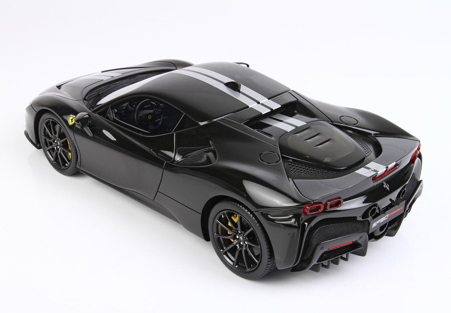 BBR 1/18 Ferrari SF90 Stradale Pack Fiorano New Black Daytona Limited 35 Pieces