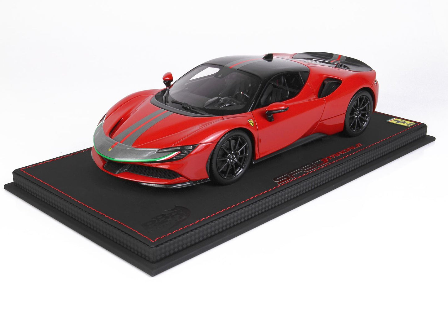 BBR 1/18 Ferrari SF90 Pack Fiorano Red Corsa 322 Limited 48 Pieces