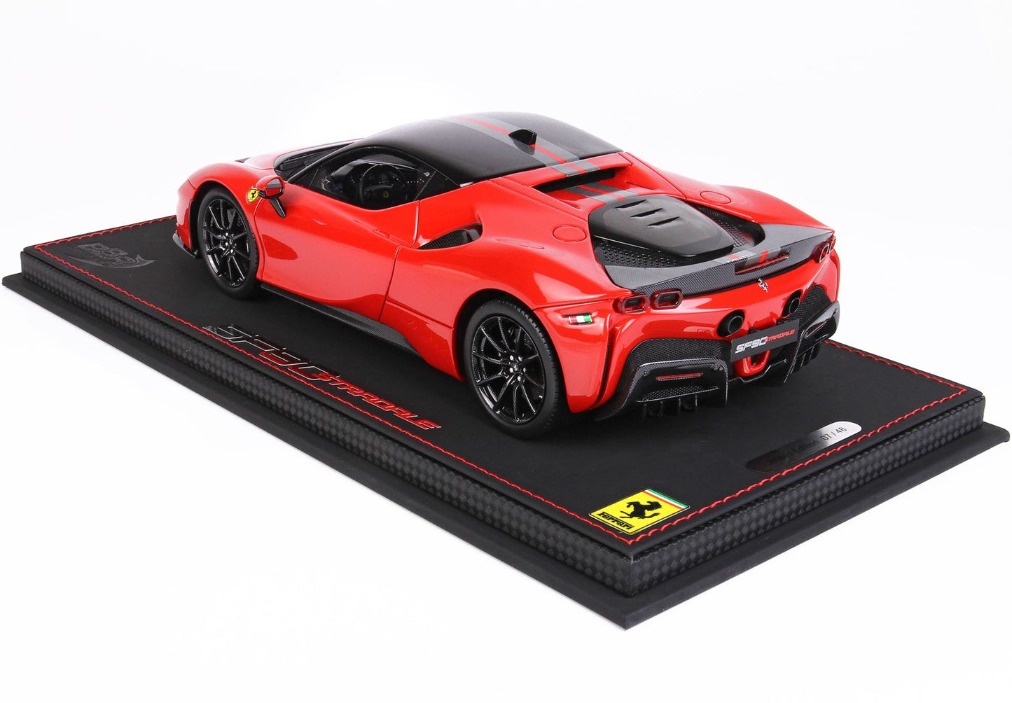 BBR 1/18 Ferrari SF90 Pack Fiorano Red Corsa 322 Limited 48 Pieces