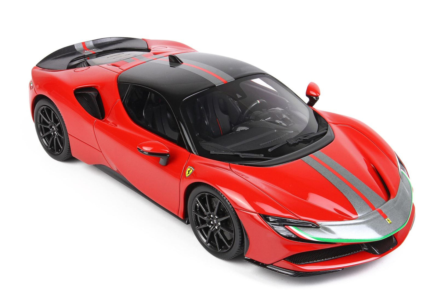 BBR 1/18 Ferrari SF90 Pack Fiorano Red Corsa 322 Limited 48 Pieces