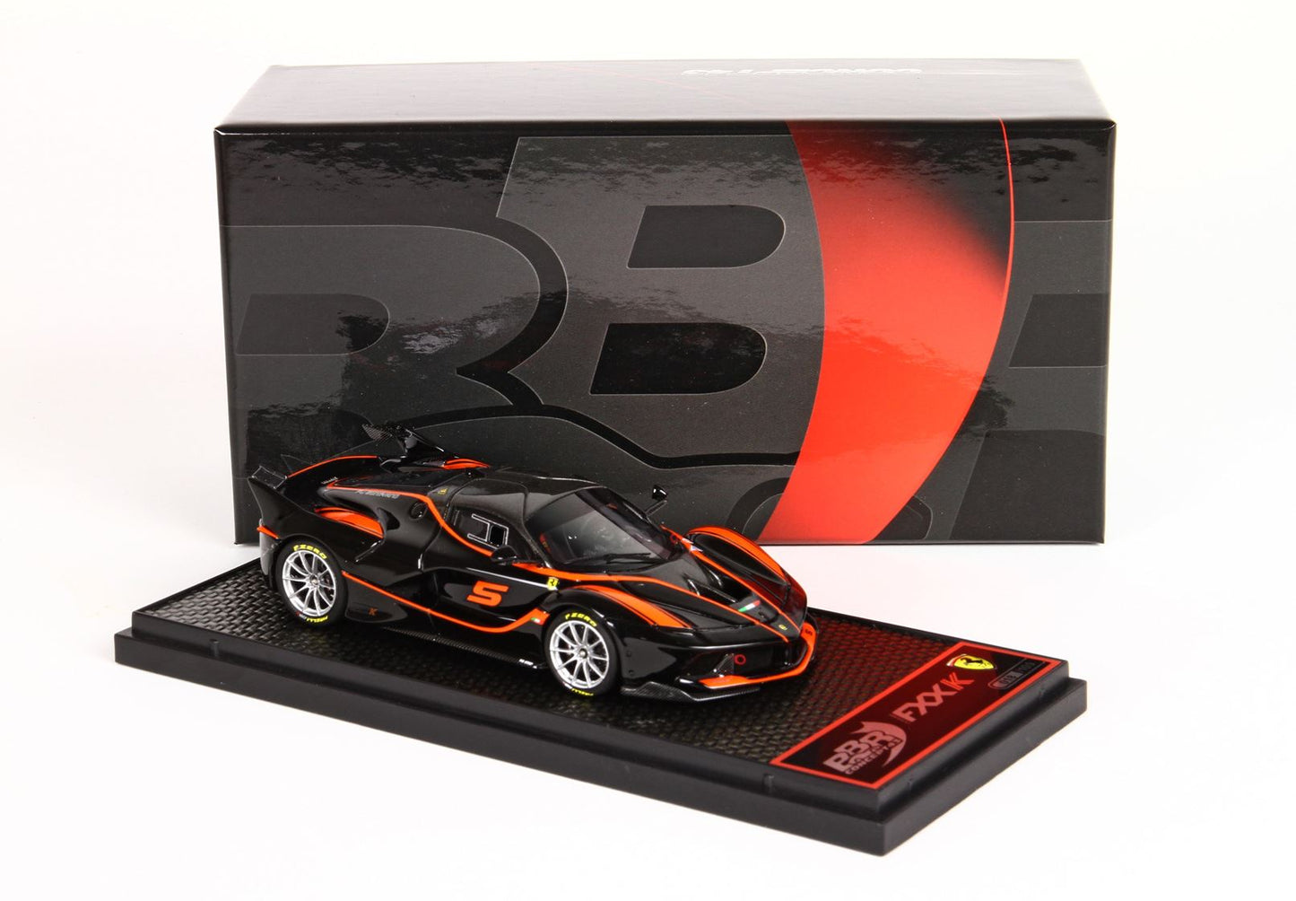 BBR 1/43 Ferrari FXXK 2016 Black DS 1250 -Resin Model 100 Pieces Limited