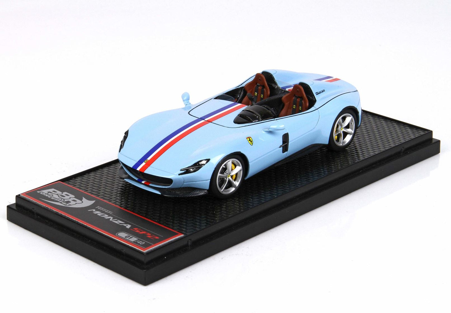 BBR 1/43 Ferrari Monza SP2 Azzurro La Plata - Resin Model