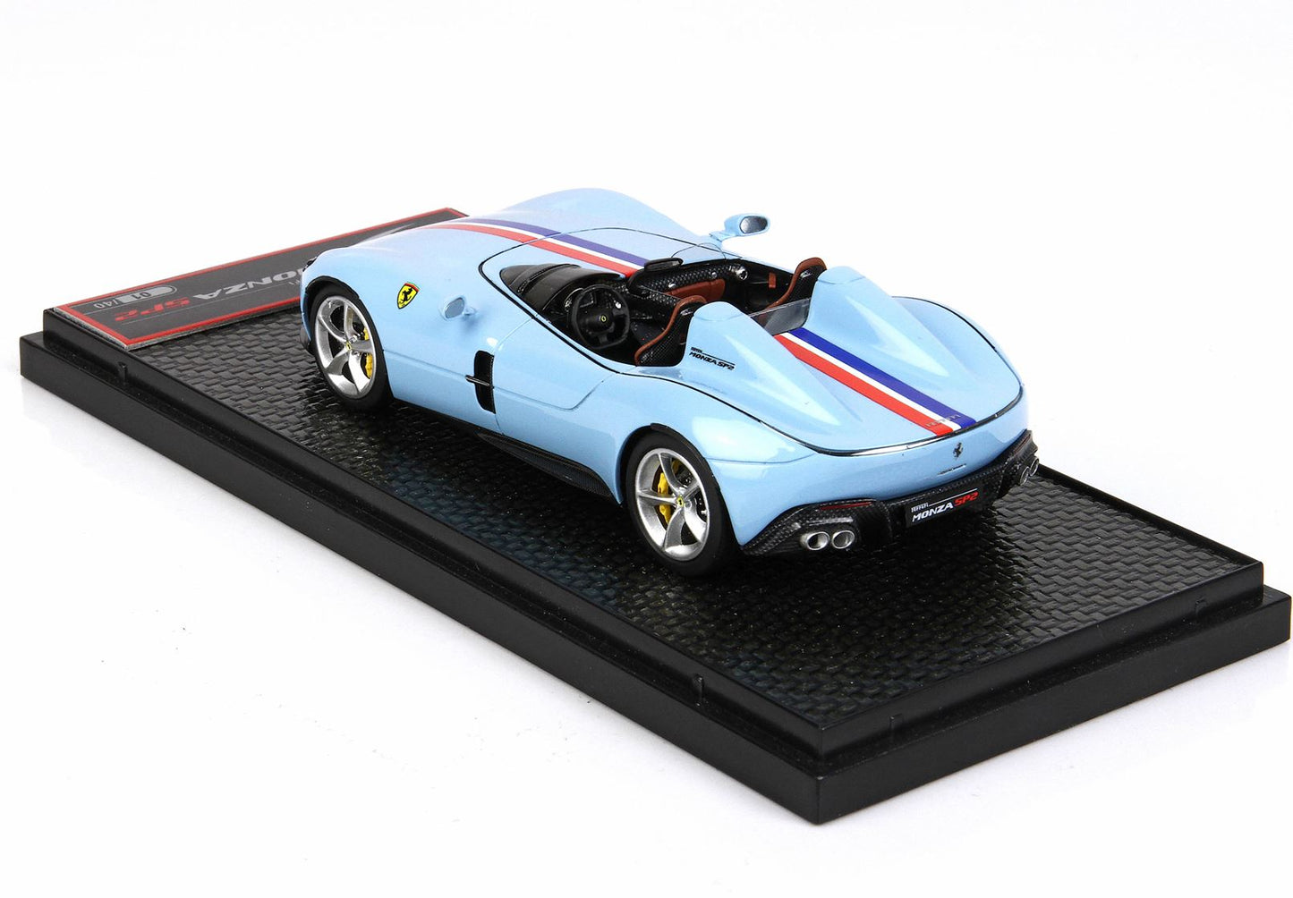BBR 1/43 Ferrari Monza SP2 Azzurro La Plata - Resin Model