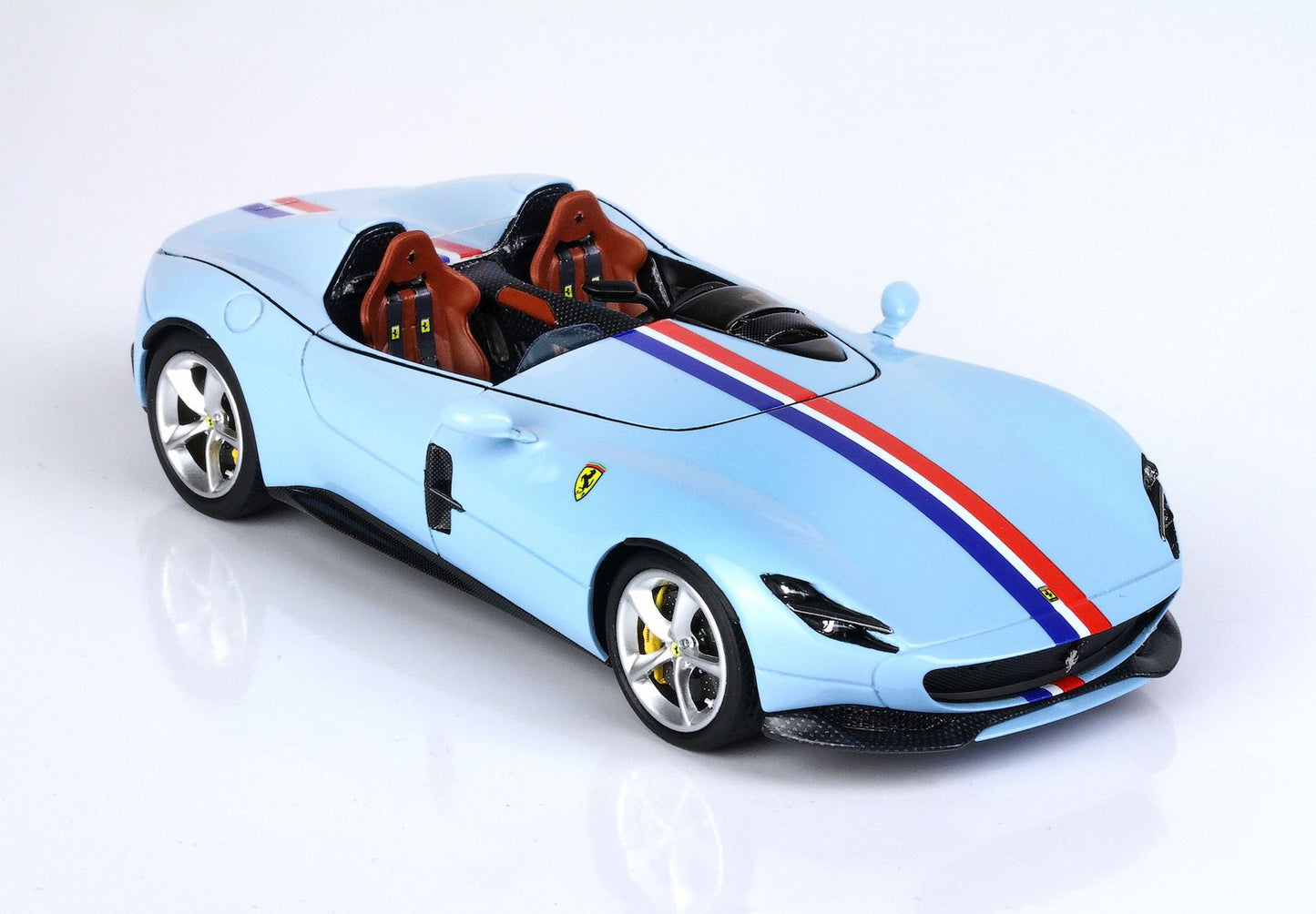 BBR 1/43 Ferrari Monza SP2 Azzurro La Plata - Resin Model