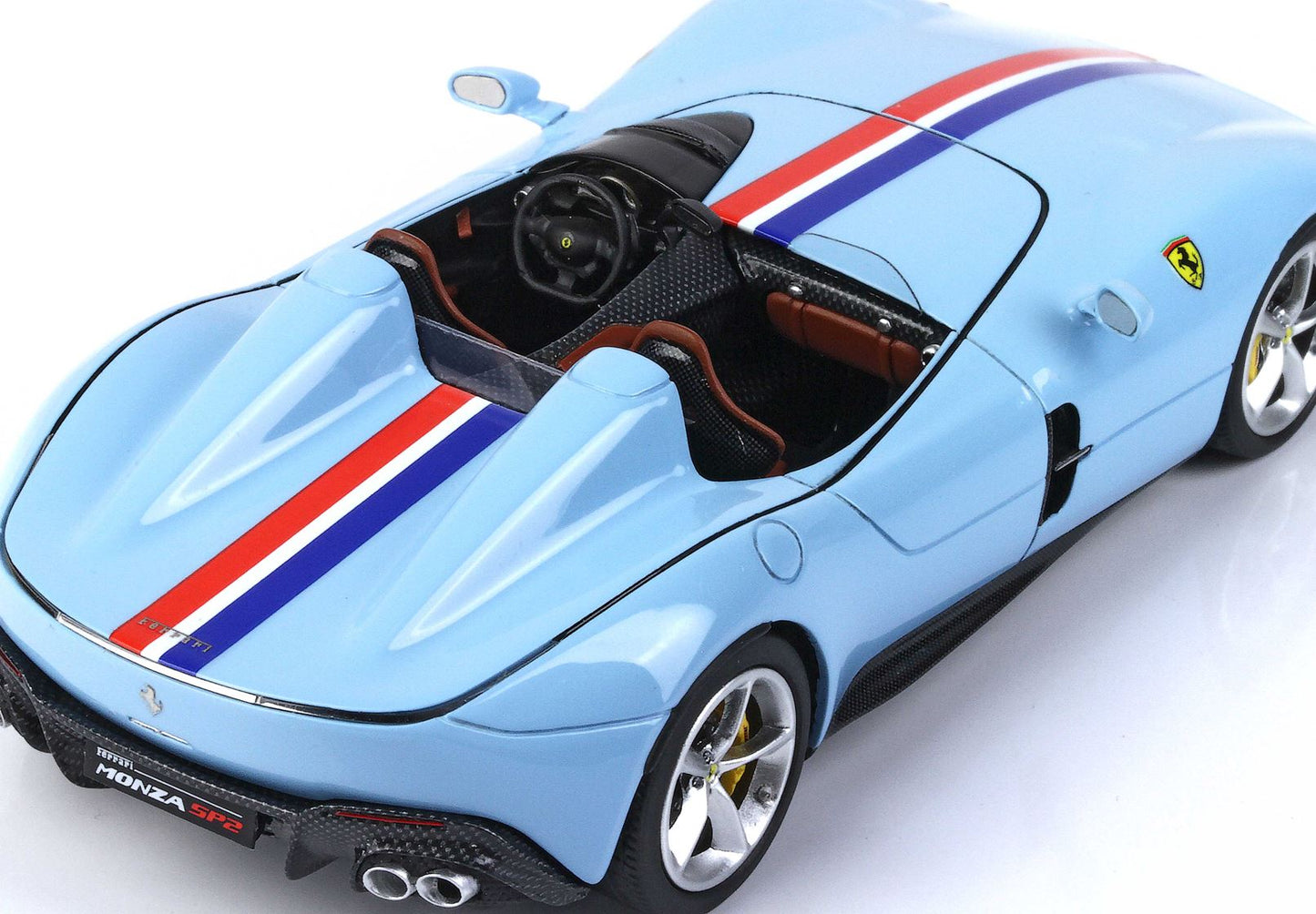 BBR 1/43 Ferrari Monza SP2 Azzurro La Plata - Resin Model