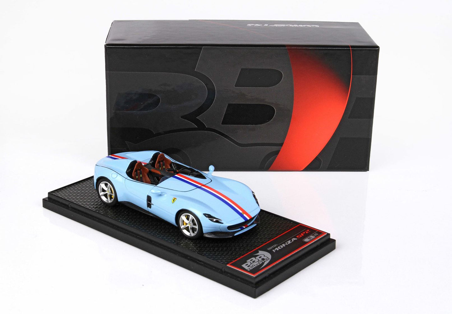BBR 1/43 Ferrari Monza SP2 Azzurro La Plata - Resin Model
