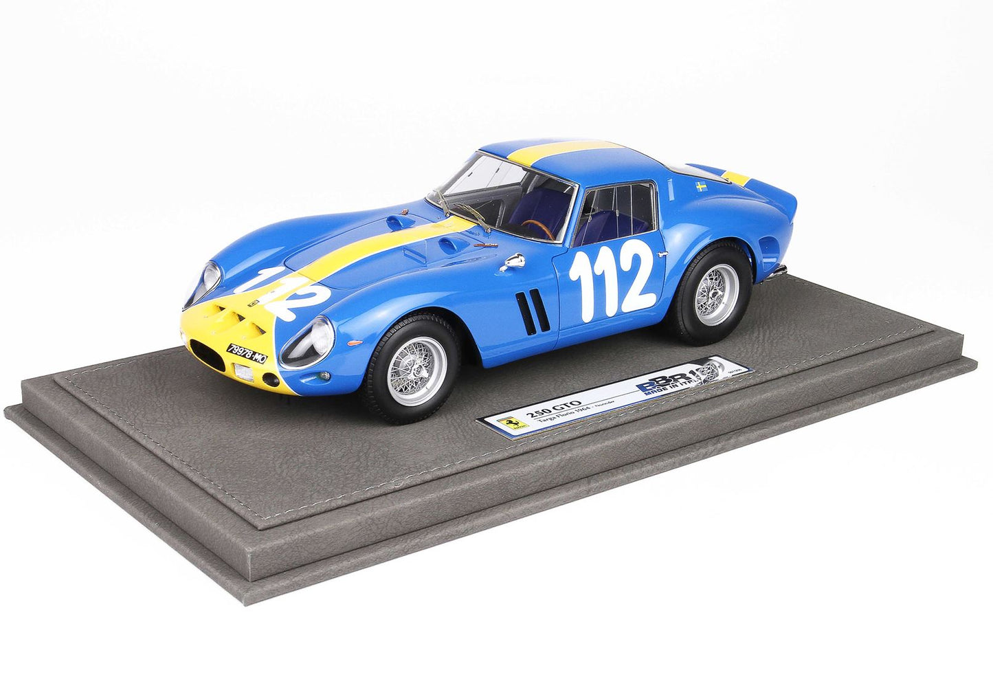 BBR 1/18 Ferrari 250 GTO Targa Florio 1964 - Resin Model