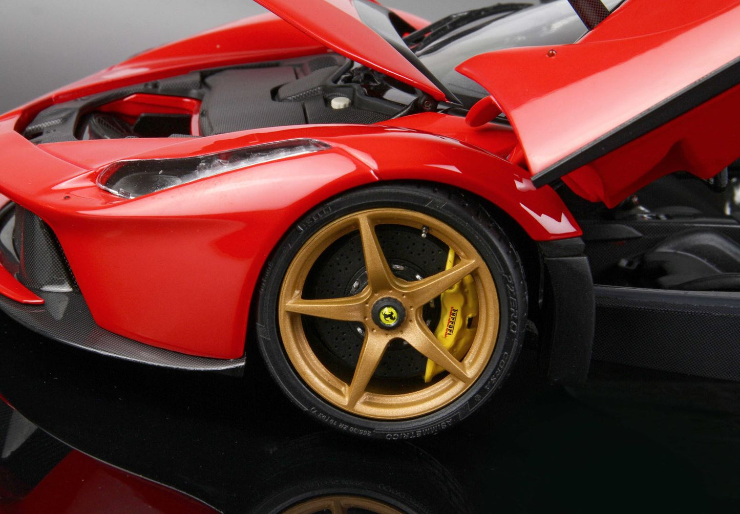 BBR 1/18 Ferrari LaFerrari OPEN Red corsa 322
