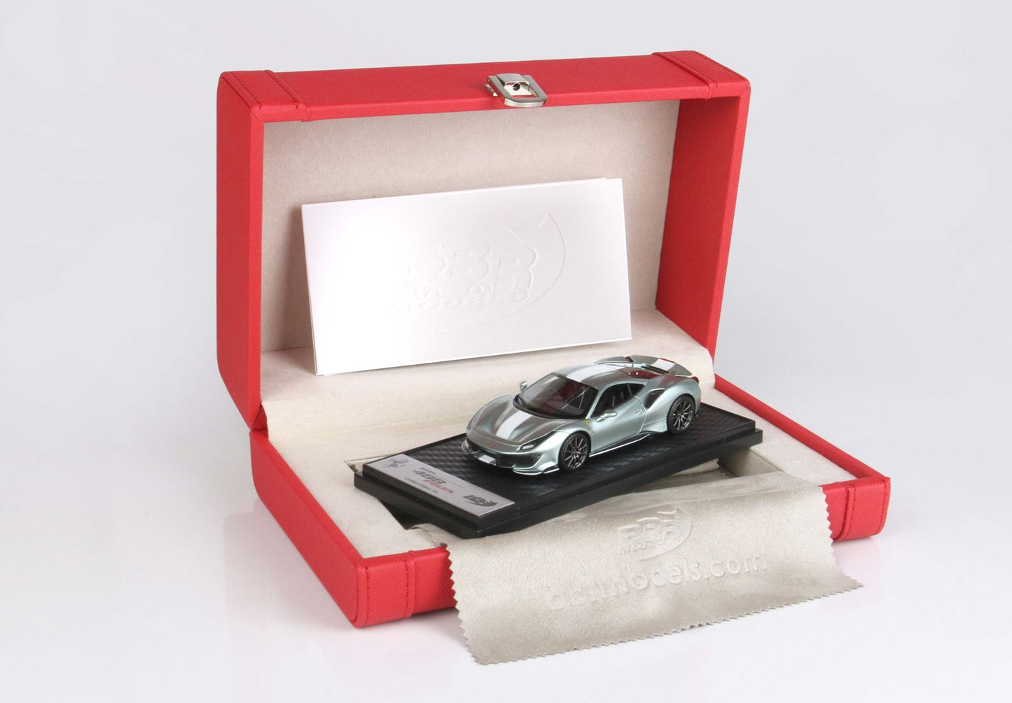 BBR 1/43 Ferrari 488 Pista- Green Grey - Padua Exhibition Exclusive -2 Pieces Produced Only