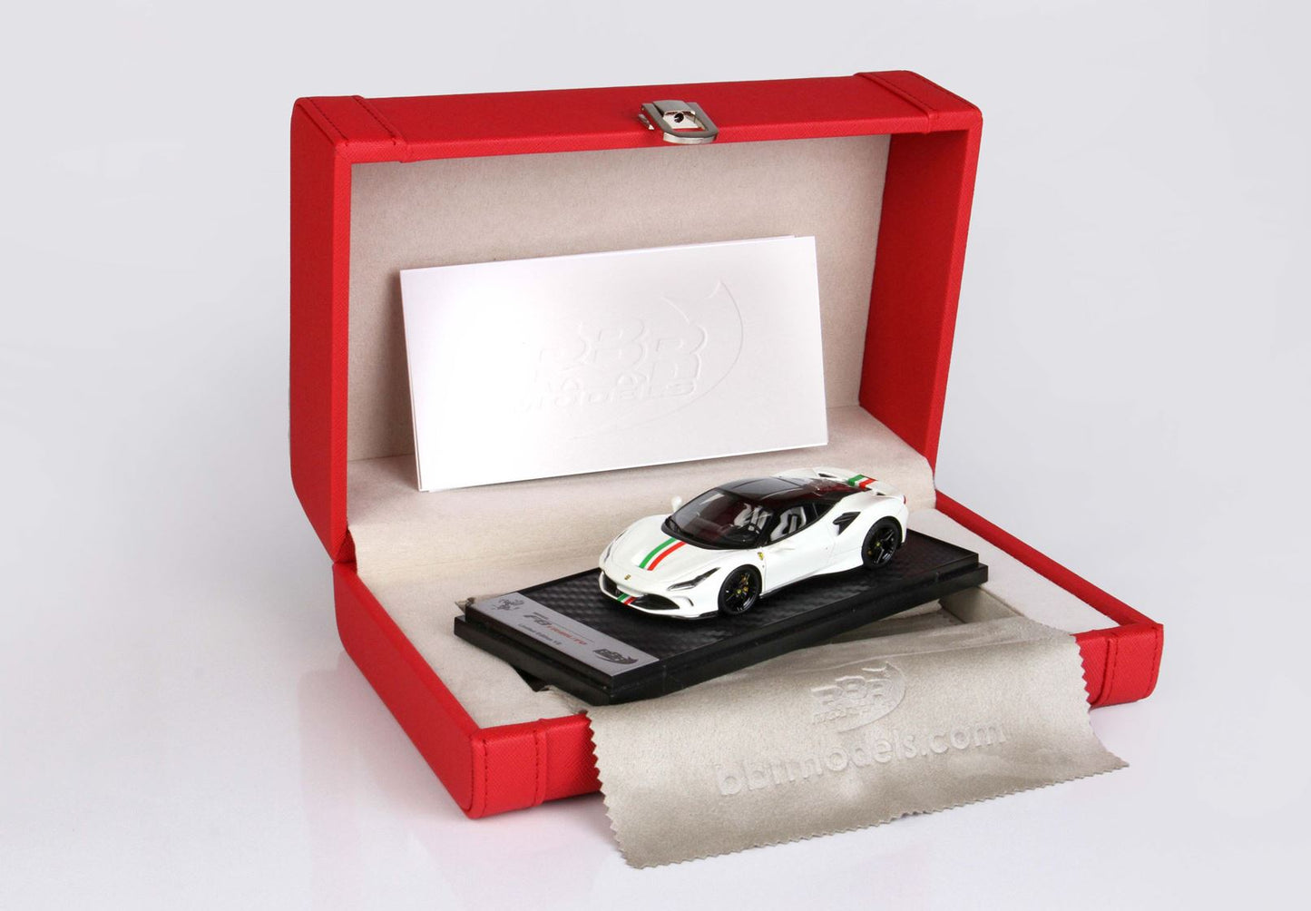BBR 1/43 Ferrari F8- White - Padua Exhibition Exclusive -2 Pieces Produced Only