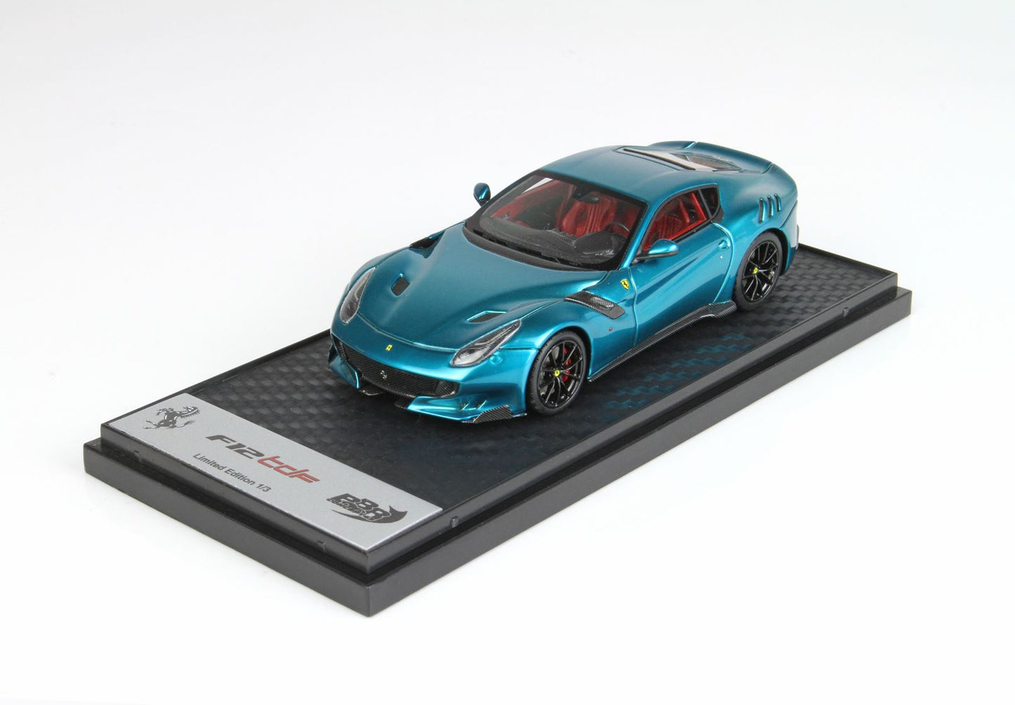 BBR 1/43 Ferrari F12 TDF chrome blue - Padua Exhibition Exclusive - 3 Pieces Produced Only