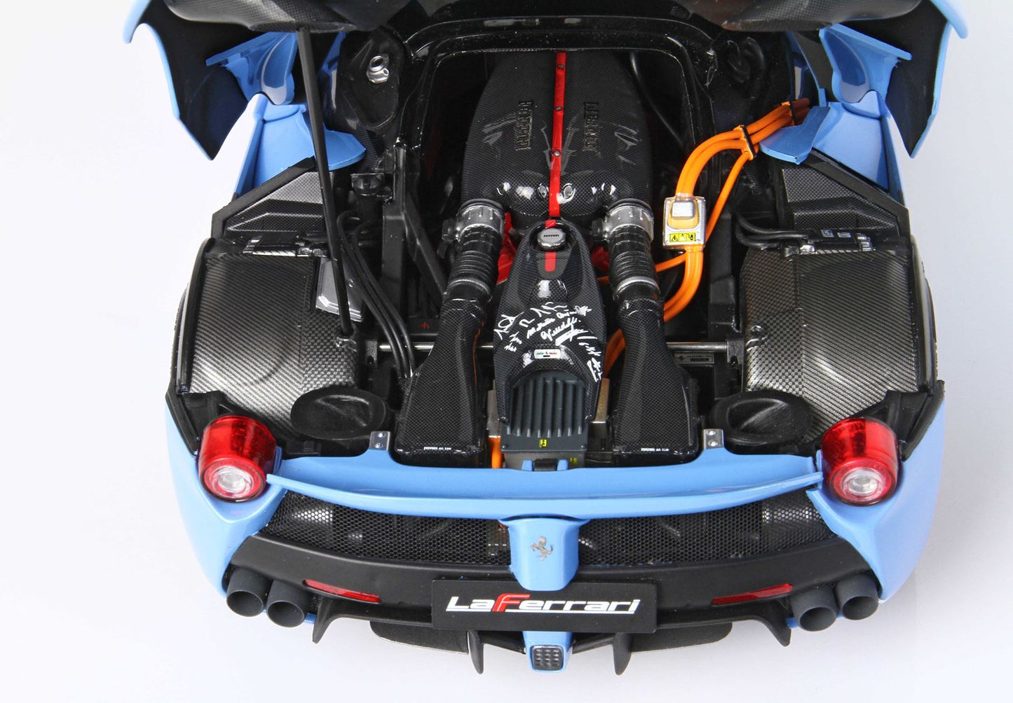 BBR 1/18 Ferrari LaFerrari Tailor made DIE CAST Baby Blue with Display Case