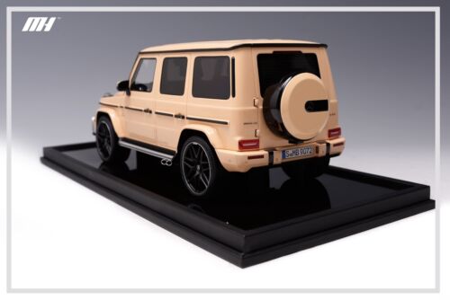 Motorhelix 1/18 Mercedes Benz AMG G63 in Sand Yellow Limited 66 pcs - Resin Model
