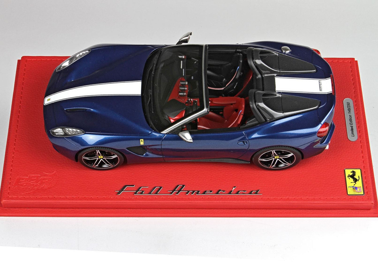 BBR 1/18 2014 FERRARI F60 AMERICA SPIDER 60th ANNIVERSARY
