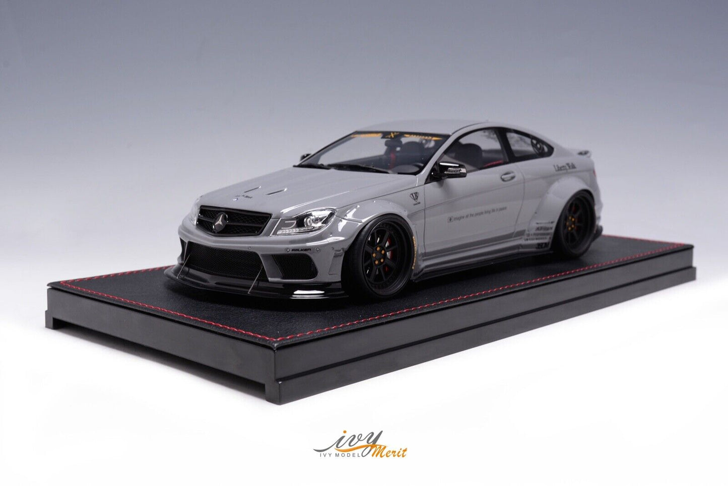 Ivy Models 1/18 Mercedes Benz CLK Liberty walk LB Performance Nardo Grey - limited to 50 pieces