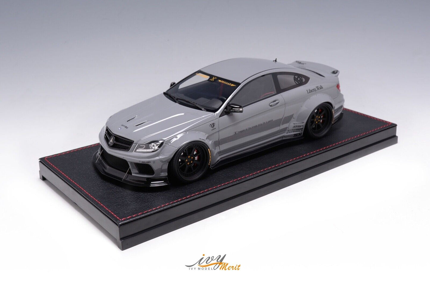 Ivy Models 1/18 Mercedes Benz CLK Liberty walk LB Performance Nardo Grey - limited to 50 pieces