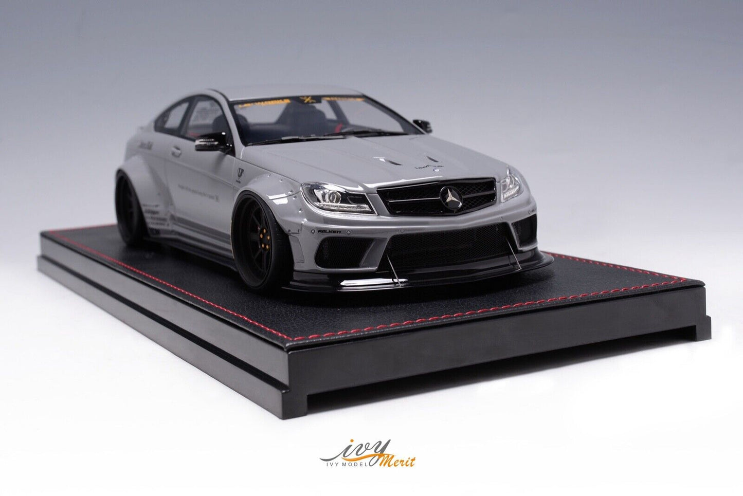 Ivy Models 1/18 Mercedes Benz CLK Liberty walk LB Performance Nardo Grey - limited to 50 pieces