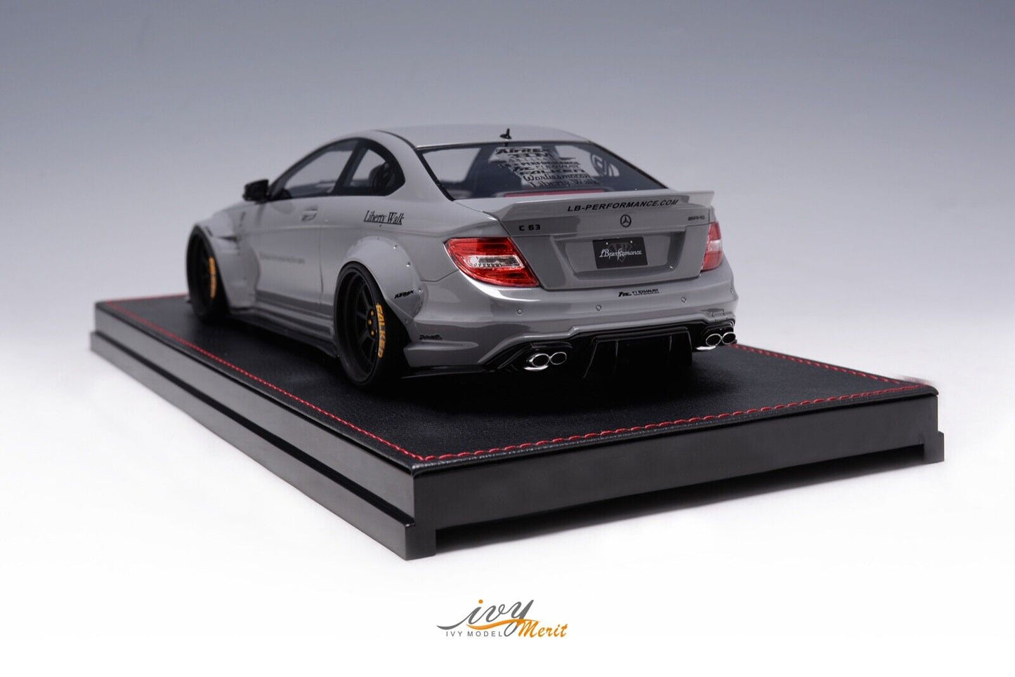 Ivy Models 1/18 Mercedes Benz CLK Liberty walk LB Performance Nardo Grey - limited to 50 pieces