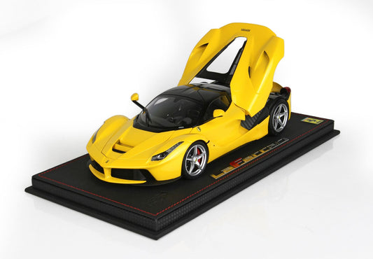 BBR 1/18 Ferrari LaFerrari DIE CAST Yellow Modena-120pcs limited