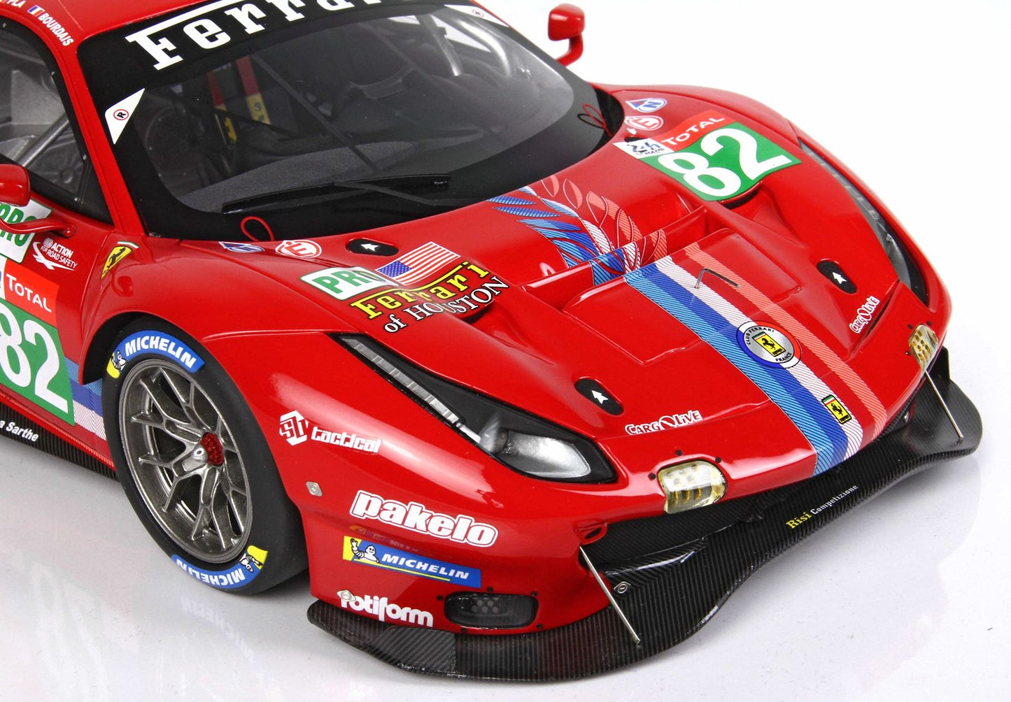 BBR 1/18 Ferrari 488 LM GTE PRO Team RISI 24H Le Mans 2020 limited 172pcs