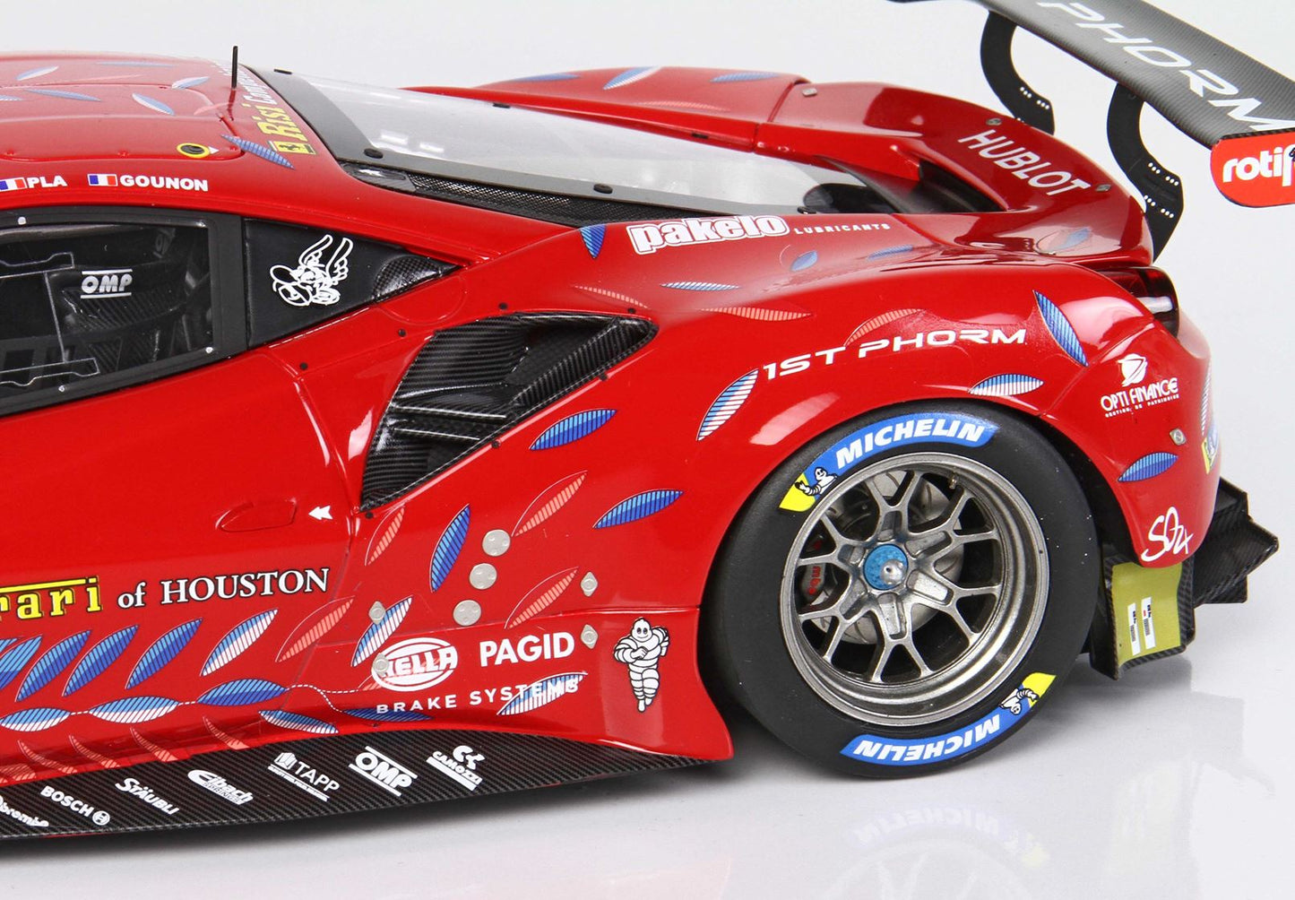 BBR 1/18 Ferrari 488 LM GTE PRO Team RISI 24H Le Mans 2020 limited 172pcs