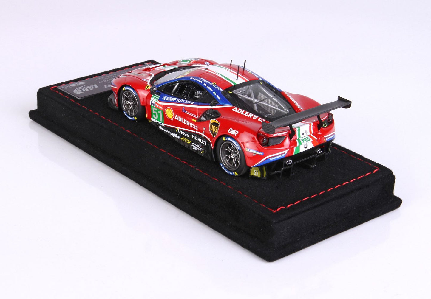 BBR 1/43 Ferrari 488LM GTE PRO Team AF Corse 24H Le Mans 2020