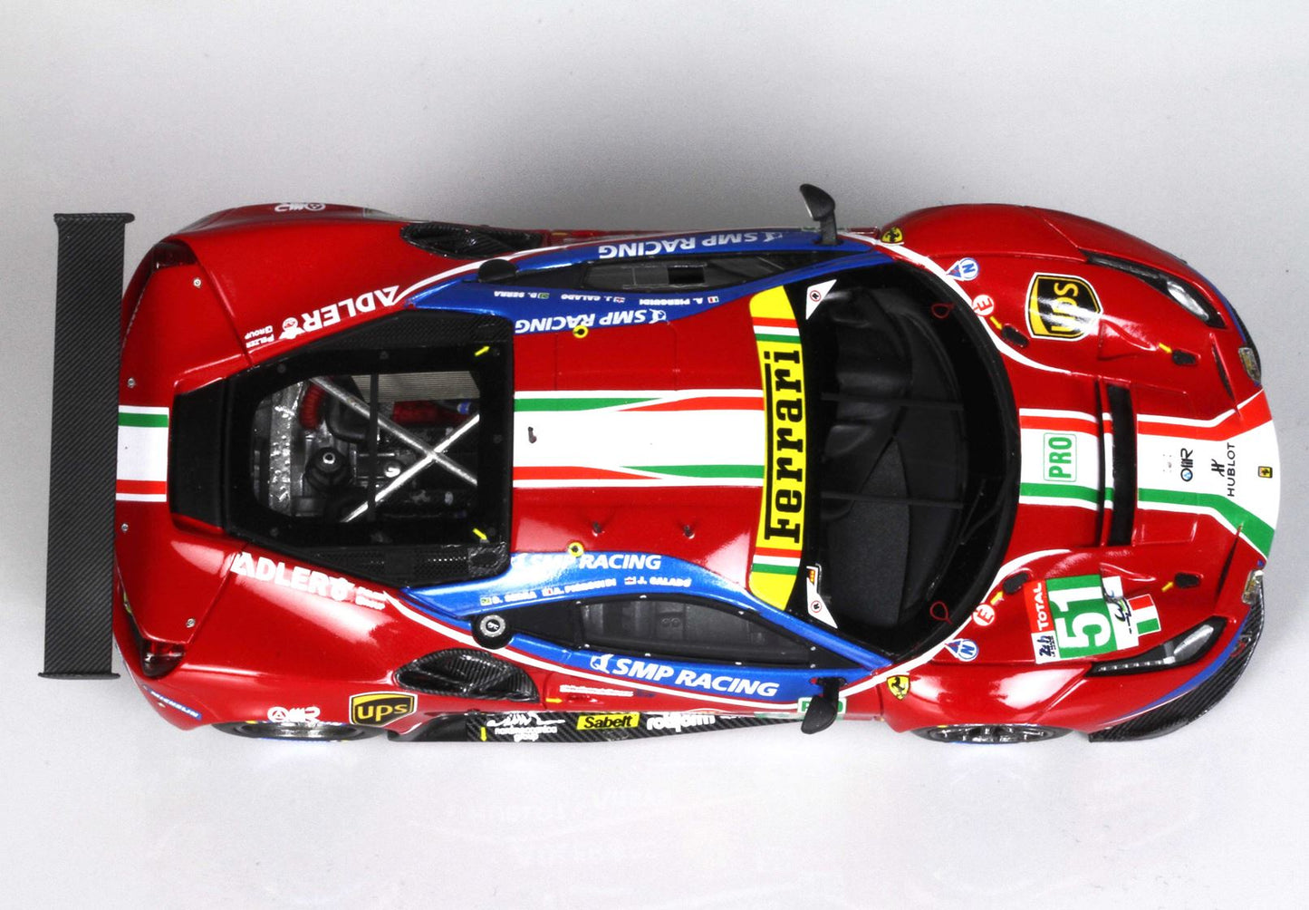 BBR 1/43 Ferrari 488LM GTE PRO Team AF Corse 24H Le Mans 2020