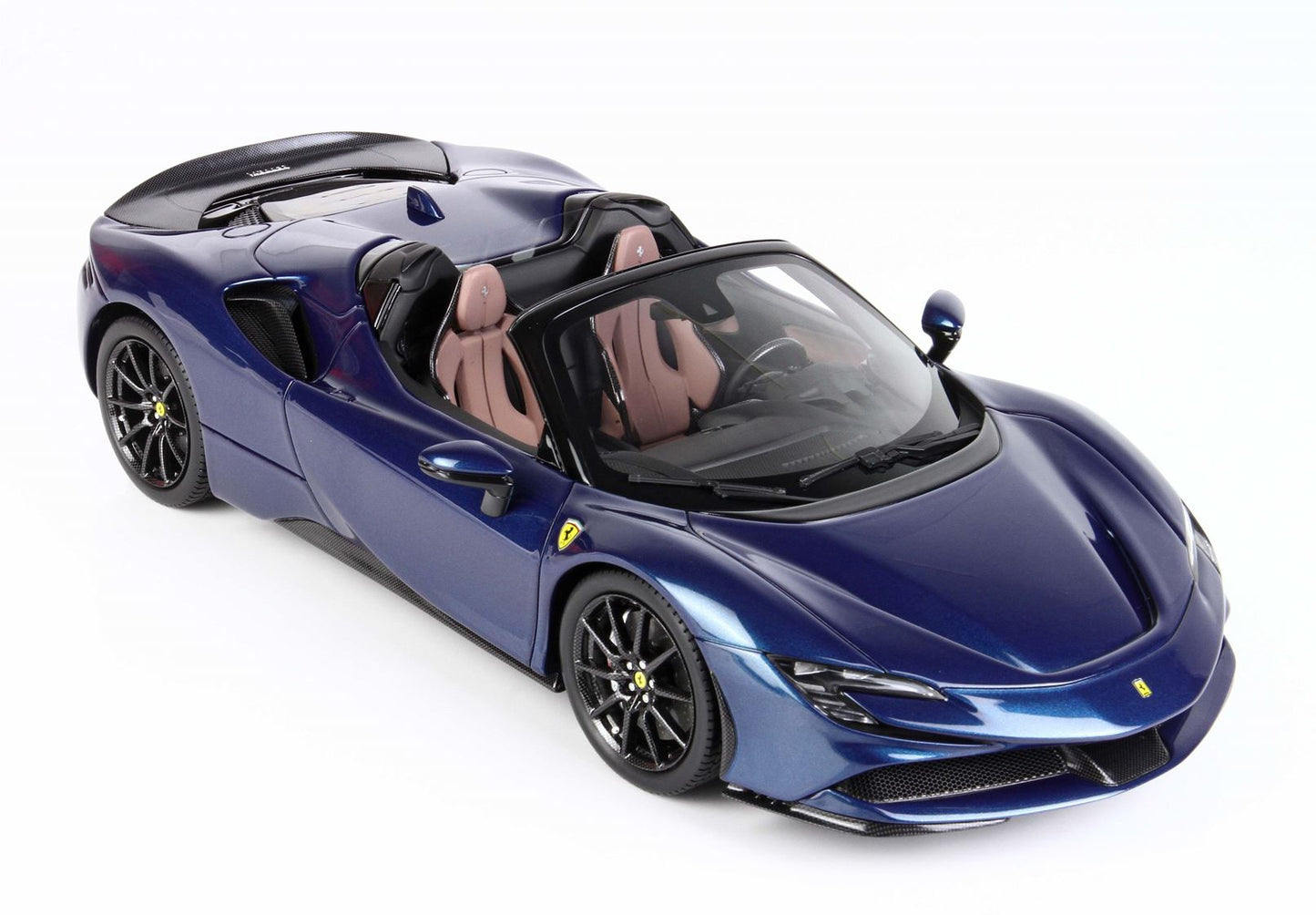BBR 1/18 Ferrari SF90 Spider PACK FIORANO Abu Dhabi Blue- 32pcs limited - P18198ST