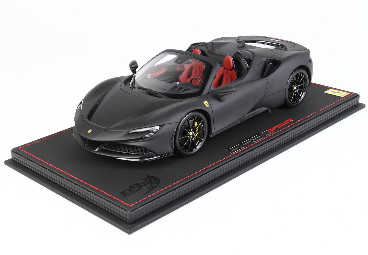 Ferrari SF90 Spider Matt Black -- Limited Edition - 24pcs