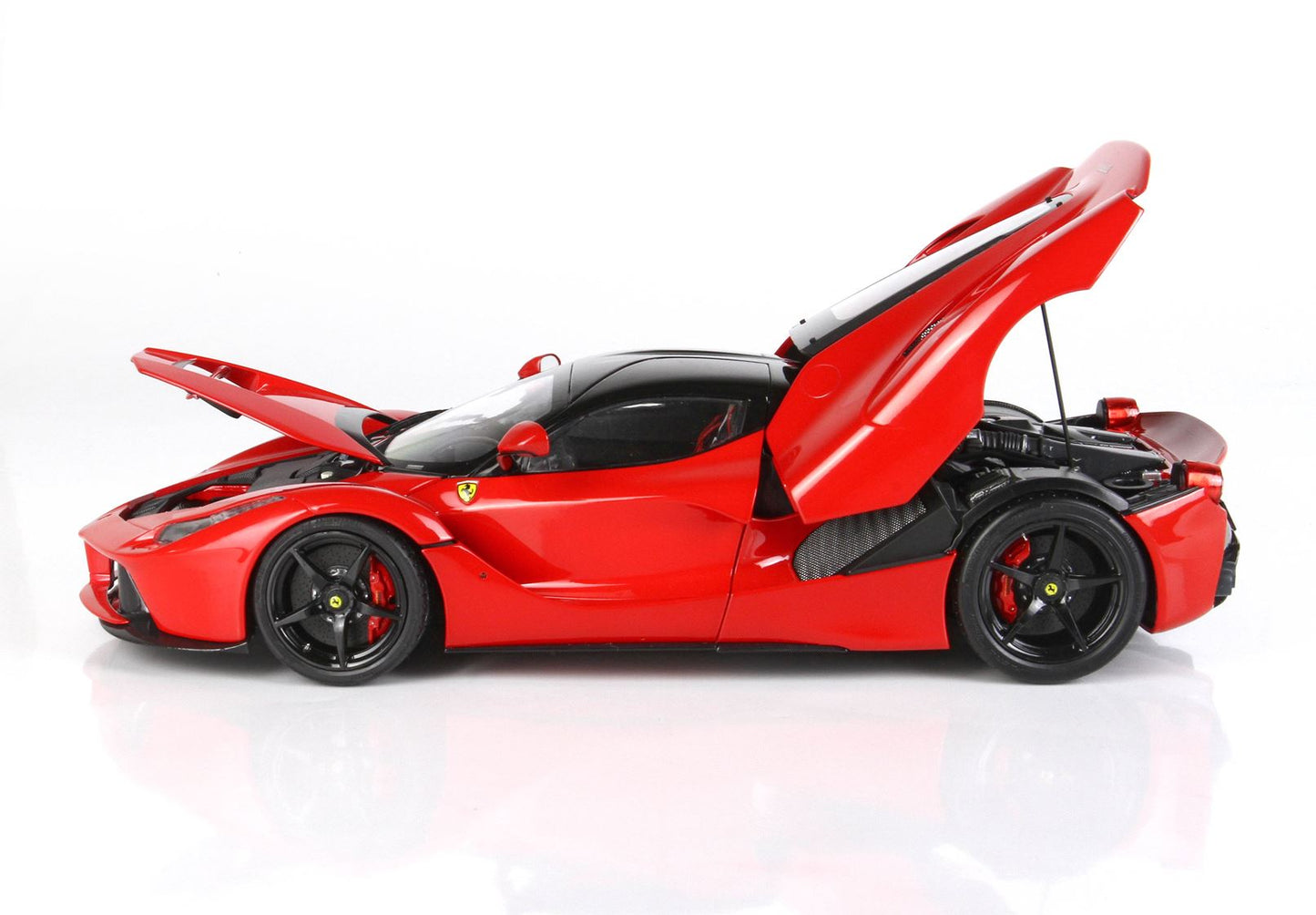 BBR 1/18 Ferrari LaFerrari DIE CAST Red Corsa 322 - 5 POINTS SAFETY BELT
