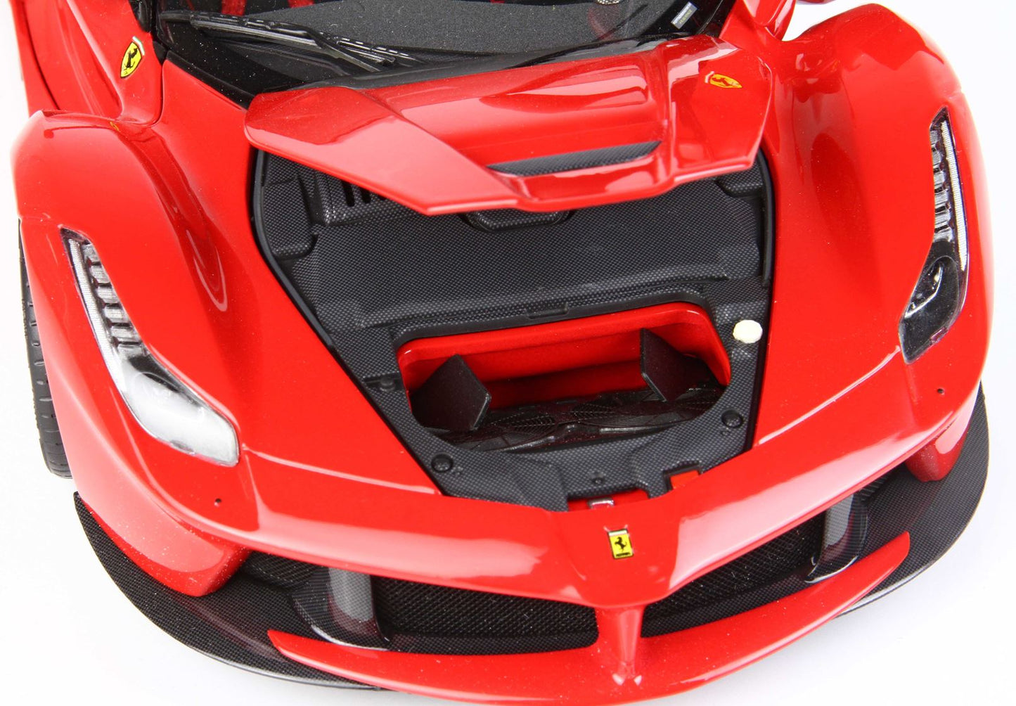 BBR 1/18 Ferrari LaFerrari DIE CAST Red Corsa 322 - 5 POINTS SAFETY BELT