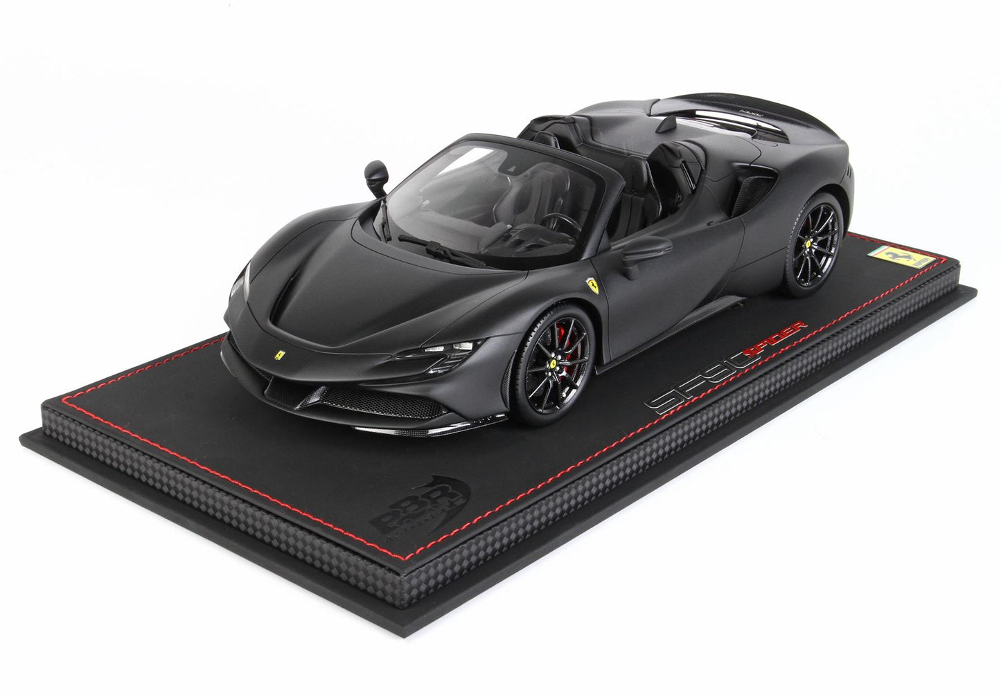 BBR 1/18 Ferrari SF90 Spider PACK FIORANO matt black- 24pcs limited