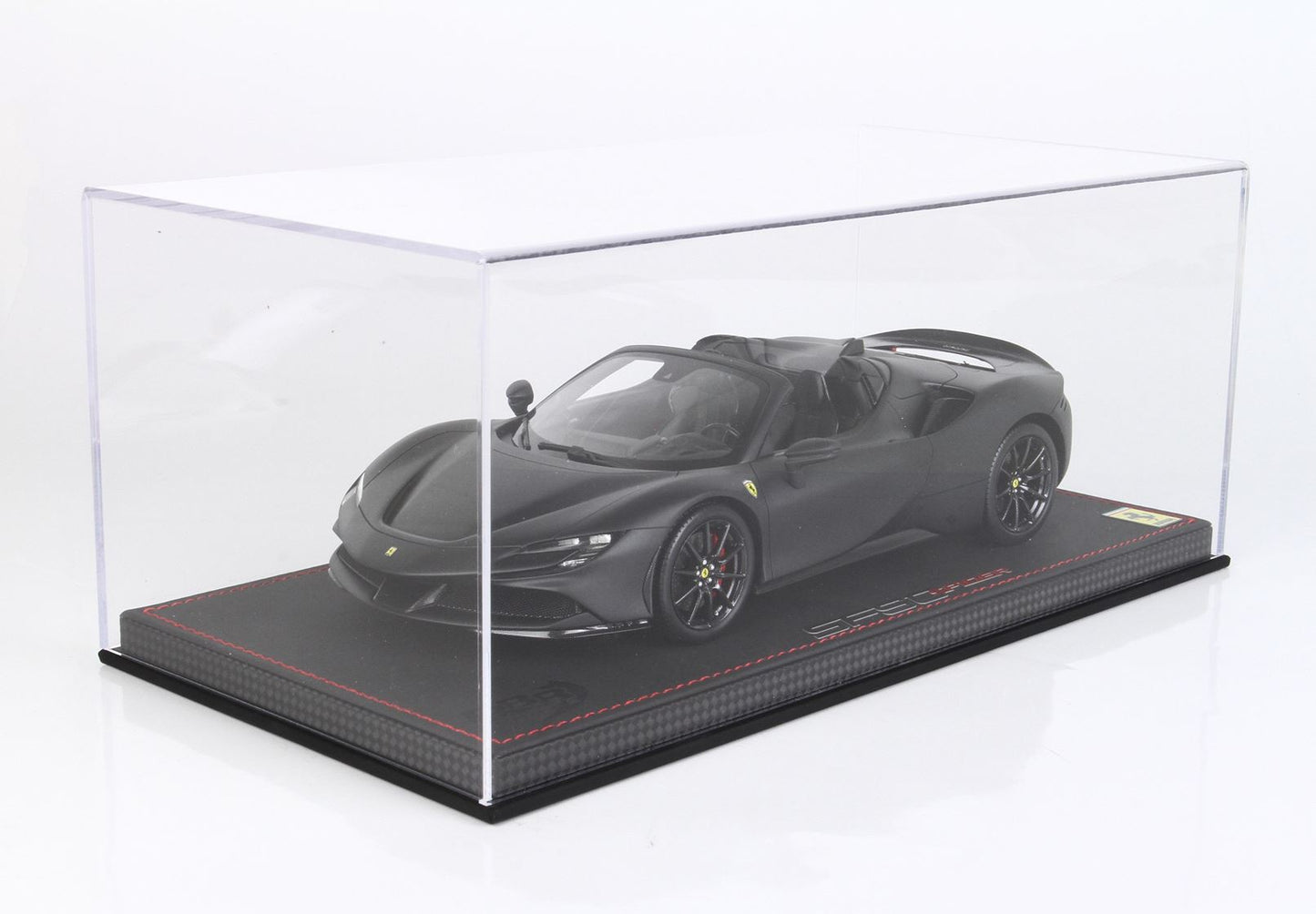 BBR 1/18 Ferrari SF90 Spider PACK FIORANO matt black- 24pcs limited