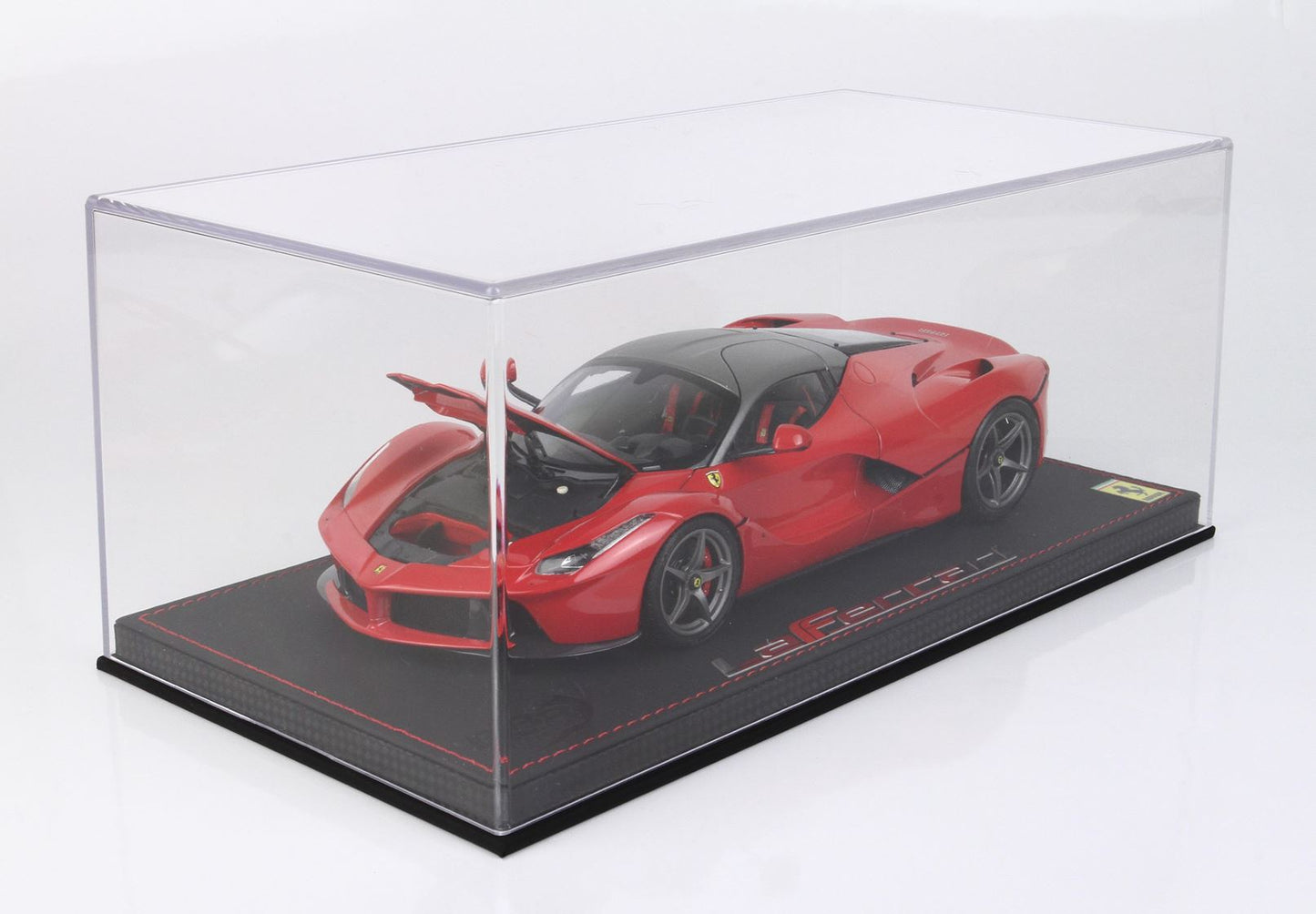 BBR 1/18 Ferrari LaFerrari DIE CAST Red Corsa 322 - grey roof- 70pcs limited