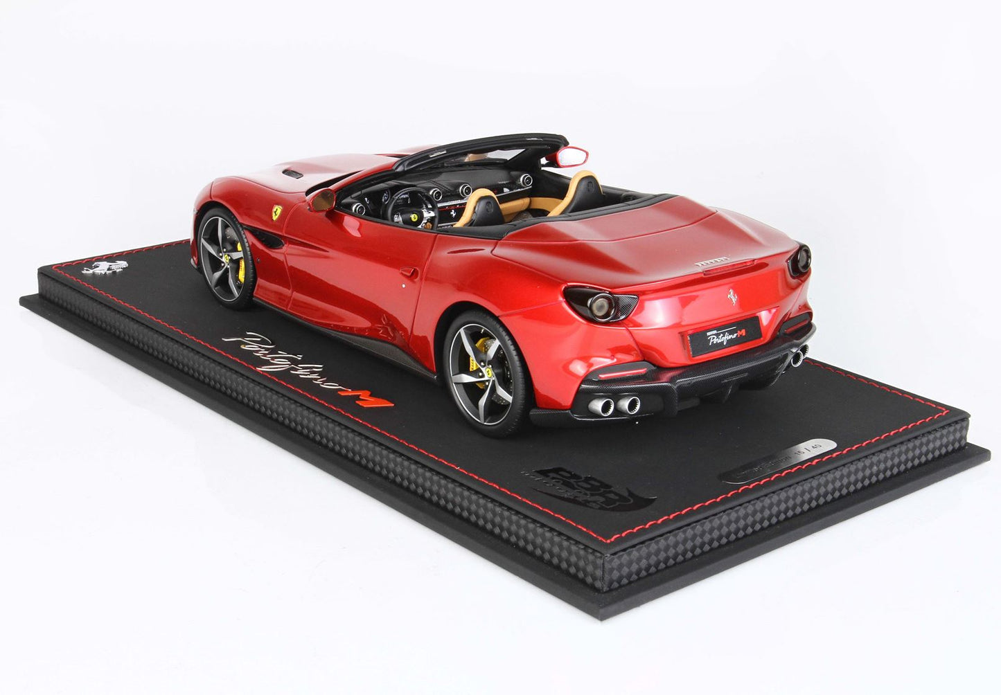 BBR 1/18 Ferrari Portofino M Spider-Red Fuoco-40pcs limited