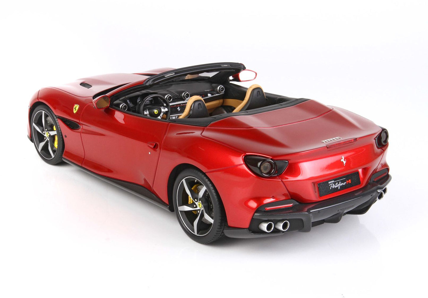 BBR 1/18 Ferrari Portofino M Spider-Red Fuoco-40pcs limited